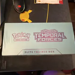 Pokemon TCG Scarlet & Violet Temporal Forces Elite Trainer Box New Sealed - Image 2
