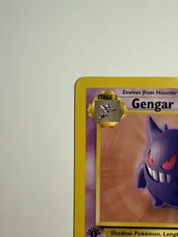 Gengar Pokemon Fossil 1999 1st Edition Non-holo 20/62 NM - Image 3