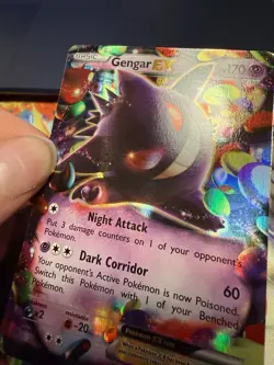 Pokemon Gengar EX 034/119 XY - Phantom Forces Full Art Holo 2014 Raw Near Mint - Image 4