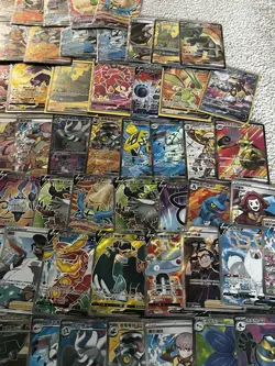 100x Pokemon cards S- Chinese EX/V/trainer full art rares bulk lot,ALL SLEEVED - Image 5