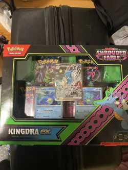Pokemon TCG Kingdra EX Shrouded Fable Special Illustration Collection Box SEALED - Image 1