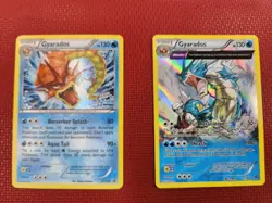 LOT!!! CLEAN!!! POKEMON Gyarados Promo #XY109 & Ancient Origin 21/98 ((NM)) - Image 1