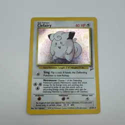 Clefairy 006/130 Base Set 2 Holo Pokemon TCG Vintage DMG - Image 1