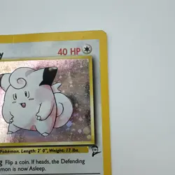 Clefairy 006/130 Base Set 2 Holo Pokemon TCG Vintage DMG - Image 4