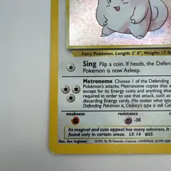Clefairy 006/130 Base Set 2 Holo Pokemon TCG Vintage DMG - Image 5