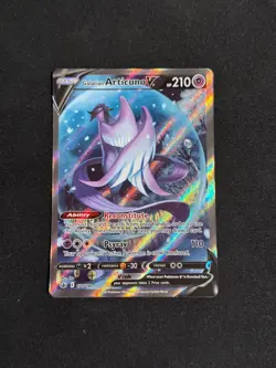 Pokemon Galarian Articuno V Alternate Full Art Ultra Rare Holo Chilling Reign - Image 1