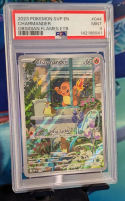 2023 Pokemon CHARMANDER #044 SVP EN BLACK STAR PROMO MINT PSA 9 - Image 2