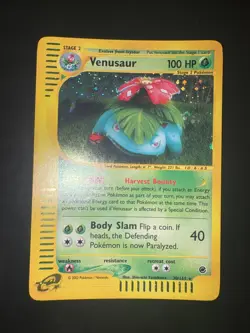 Pokemon Venusaur Expedition Reverse Holo Rare #30 Eng NEARMINT - Image 1