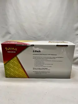 POKEMON 2021 TCG Treasure Chest Collectors Tin & Poke Ball - 8 Booster Packs - Image 3