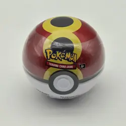 Pokemon Pokeball Repeat Ball Tin- SEALED w/3 TCG Booster Pack & 2 Sticker Sheets - Image 1