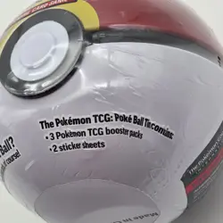 Pokemon Pokeball Repeat Ball Tin- SEALED w/3 TCG Booster Pack & 2 Sticker Sheets - Image 4