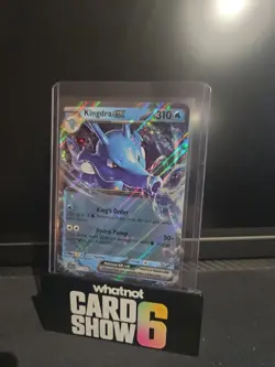 Pokemon Shrouded Fable Kingdra EX 012 Double Rare NM - Image 1
