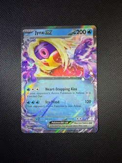 JYNX EX 124/165 DOUBLE RARE 151 POKEMON HOLO NM - Image 1