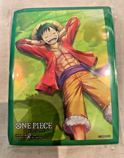 ONE PIECE TCG Official Card Sleeves ST21 EX Deck Monkey Luffy PACK OF 70 Sealed - Image 1