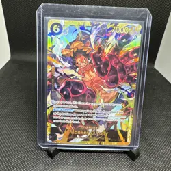 • Monkey.D.Luffy • OP10-118 Secret Rare Royal Blood Holo Foil One Piece TCG NM - Image 1