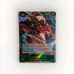 One Piece TCG Dracule Mihawk OP14-119 SEC Alt Art The Azure Sea's - Image 1