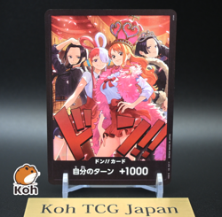 ONE PIECE Card Game Heroines Edition Black Don 1 Card Nami Hancock Robin Uta NM - Image 1