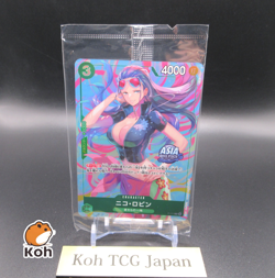 Nico Robin P-111 ASIA PROMO One Piece Mini-tin Pack Set vol.2 Japanese SEALED - Image 1