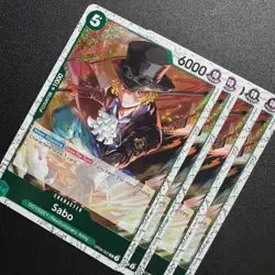 4x Sabo OP09-027 Pirate Foil - One Piece Premium Booster -The Best- Vol. 2 NM - Image 2