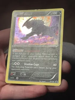 TCG Pokemon Absol XY178 XY Promo Holo Card 2016 English damaged - Image 2