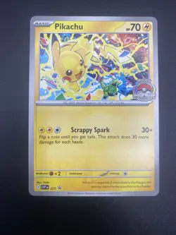 Pikachu - 225 (World Championship 2025) 225 Sv: Scarlet & Violet Promo Card - Image 1
