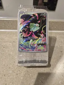 Bulbasaur 133/132 Mega Evolution Stamped TCG Promo Card (Sealed In Pack) - Image 1