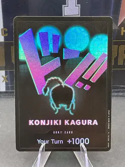 One Piece Card Game PRB-01 Konjiki Kagura Don!! Holo Promo English - Image 1