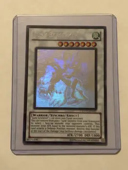 Yugioh Junk Berserker EXVCEN037 Ghost Rare 1st Edition NM Collectible Tcg Card - Image 1