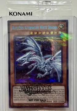 Konami Blue-Eyes Alternative White Dragon Promo Card SBPR-EN003 Yu-Gi-Oh! TCG - Image 1