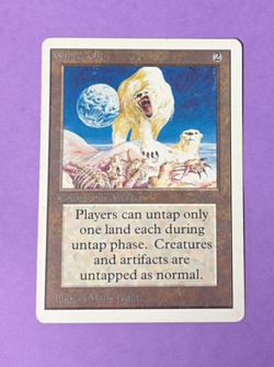 MTG English Winter Orb Moderate/Heavy Play Normal Unlimited Magic Rare Card - Image 1