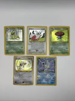 Vintage Pokemon WOTC Holo/Non Holo Rare Damaged Card Lot - Image 1