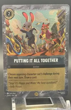 Disney Lorcana Zootopia 2: Putting It All Together Card (Cinemark Promo) - Image 1