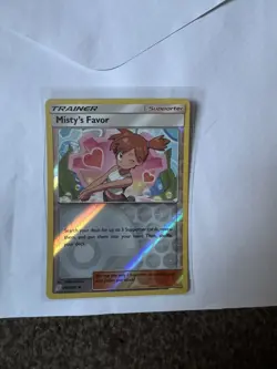 Pokemon Card Misty's Favour Unified Minds Reverse Holo 202/236 Near Mint - Image 1