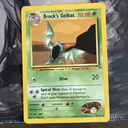 pokemon lot 6 cards, Vintage, rare, Gym heros, brock, misty, blaine, erika. - Image 4