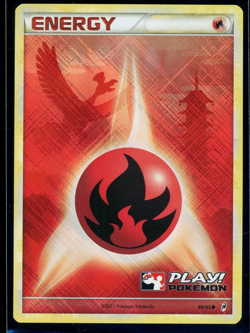 Pokemon TCG League & Championship Cards #089/095 Fire Energy NM/LP - Image 1