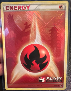 Pokemon TCG League & Championship Cards #089/095 Fire Energy NM/LP - Image 3