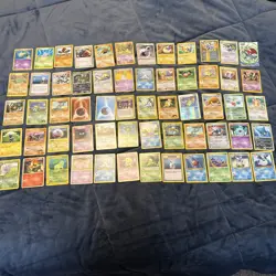 Pokemon TCG Vintage Card Collection Assorted Cards From Various Sets - Image 1