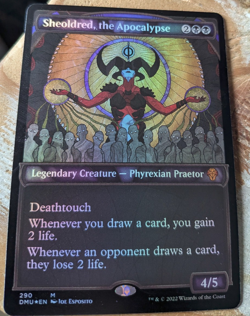 MTG Sheoldred The Apocalypse, Dominaria United NM Showcase FOIL - Image 2