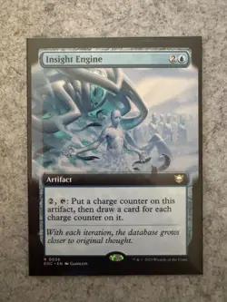 Insight Engine (Extended Art) (Regular) MtG Edge of Eternities Commander EOC0026 - Image 1
