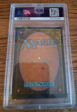 1995 MTG Shivan Dragon 4th Edition PSA 9 MINT - Image 2