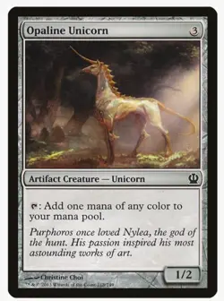 Opaline Unicorn | MTG THS | Artifact Mana Dork Ramp Pauper EDH | LP - Image 1