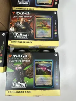 MTG Fallout Commander Deck Set of 4 - Magic the Gathering - Brand New Sealed - Image 2