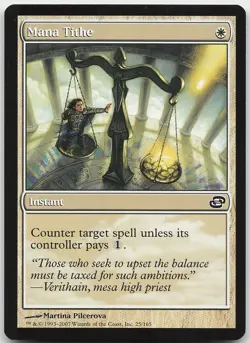 Mana Tithe 25 Common Planar Chaos NM MTG - Image 1