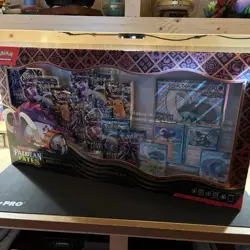 Pokemon TCG Paldean Fates Great Tusk & Iron ex Premium Collection Box NEW SEALED - Image 1
