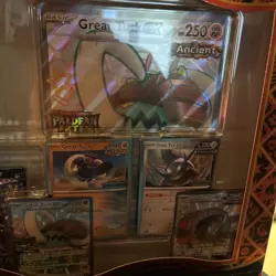 Pokemon TCG Paldean Fates Great Tusk & Iron ex Premium Collection Box NEW SEALED - Image 3