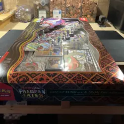 Pokemon TCG Paldean Fates Great Tusk & Iron ex Premium Collection Box NEW SEALED - Image 5