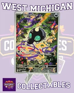 Shroodle 149/132 Me01: Mega Evolution Holo Free Shipping Pokemon NM - Image 1