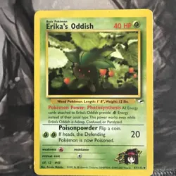 pokemon lot 9 cards, Vintage, rare, Gym hero Misty, Blaine, Erika, Sabrina - Image 4