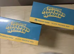 🔥 2 x Pokemon TCG: Mega Evolution-Ascended Heroes POKEMON CENTER ETB - NEW ✅ - Image 2