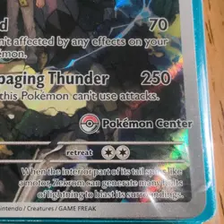 N's Zekrom 031 -Sealed Pokemon Center Stamped AH Black Star promo UK Seller - Image 2